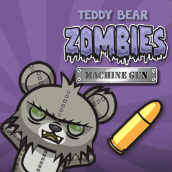 Teddy Bear Zombies Machine Gun / Teddybären Zombie Maschinengewehr