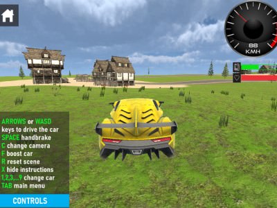 Car Simulation Game / Симулятор автомобиля
