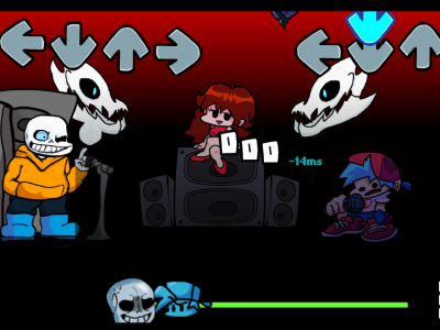 FNF: Distrusted vs Sans, Papyrus and Alphys Видеообзор