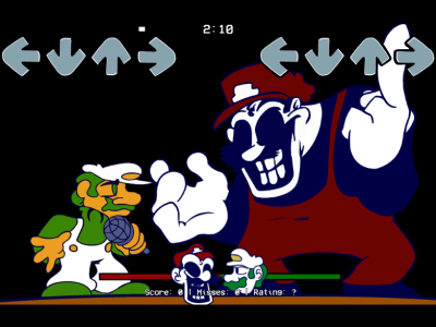 FNF vs Mario 85 Видеообзор