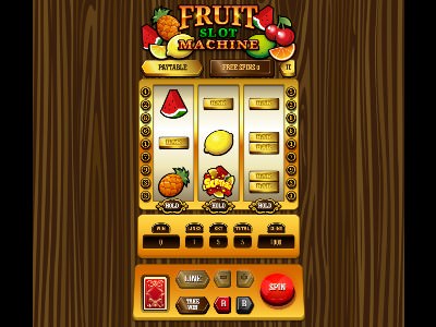 Fruit Slot Machine / Obst Spielautomat