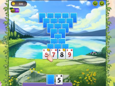 Kings and Queens: Solitaire TriPeaks Video review