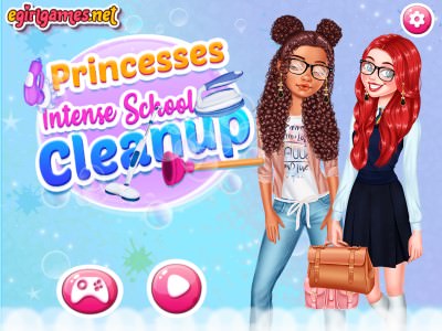 Princesses: Intense School Cleanup Revisão de vídeo
