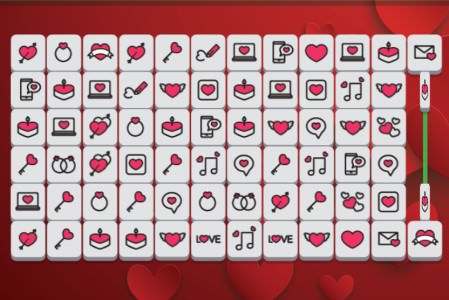 Valentines Mahjong / Mahjong für Valentine