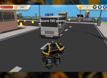 Robot Hero: City Simulator 3D / Herói do robô: simulador de cidade 3D Revisão de vídeo