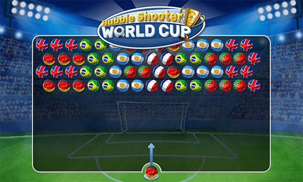 Bubble Shooter: World Cup / Atirador de bolhas: Copa do Mundo