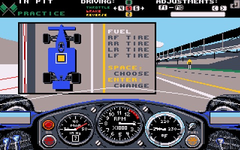 Indianapolis 500: Simulatie
